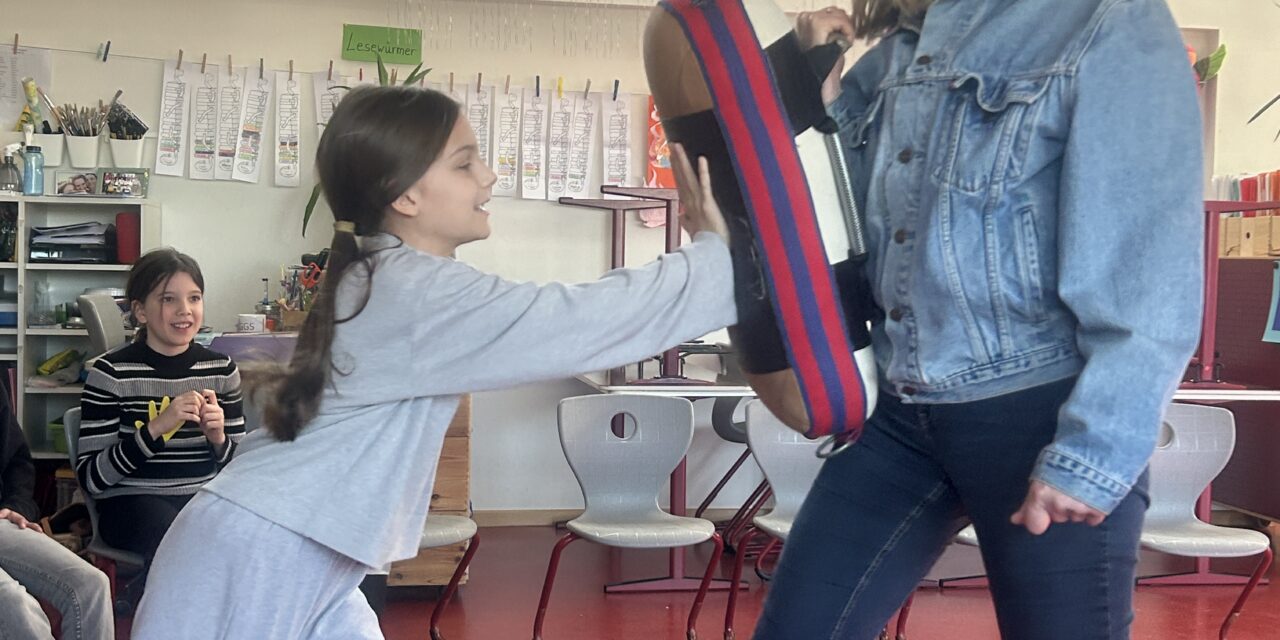 Gewaltpräventionstraining in der Gönser-Grund-Schule