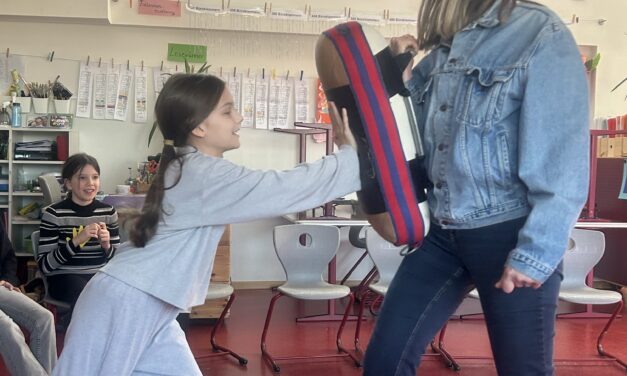 Gewaltpräventionstraining in der Gönser-Grund-Schule